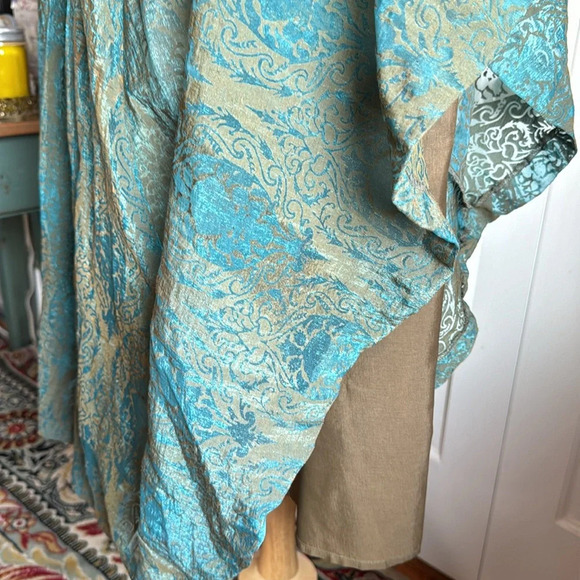 🩱Pretty Coldwater Creek Beautiful ALine Skirt Lace Overlay w/a little Shimmer🩱 - Picture 3 of 12